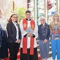 Pożegnanie ks. dr Adama Proroka